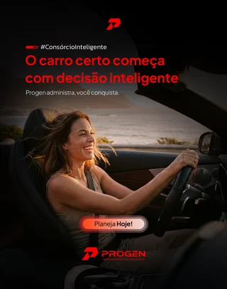 Campanha da Progen Consórcios no Instagram